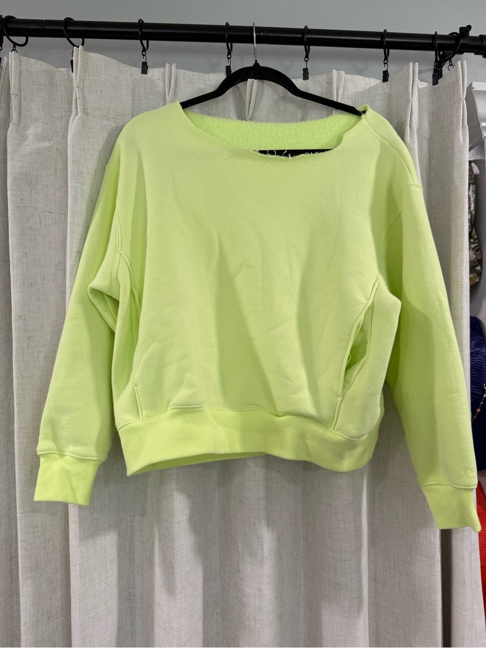 Neon Lime Crewneck Sweatshirt